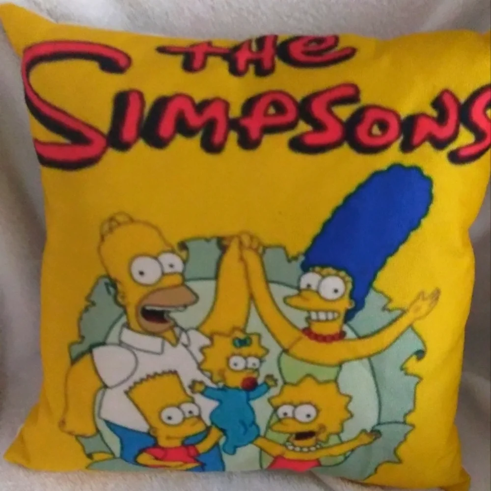 The Simpsons pillow
